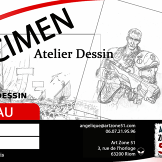 Carte - 1 cours Adulte