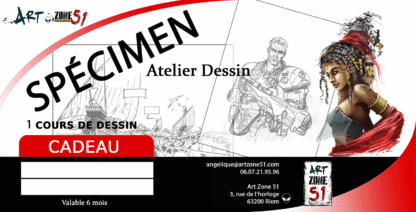 Carte - 1 cours Adulte